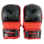 Перчатки ММА BoyBo Wings BBGL-26 Flex, черно-красные