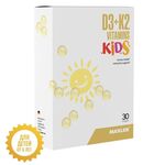 Maxler D3 + K2 Vitamins Kids 30 мягких капсул
