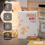 Maxler Omega-3 Kids 30 мягких капсул