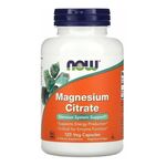 NOW Magnesium Citrate 400 мг 120 веган капсул