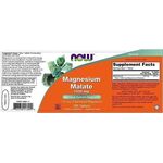 NOW Magnesium Malate 1000 мг 180 таблеток