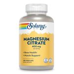 Solaray Magnesium Citrate 400 мг 180 веган капсул