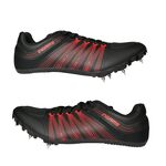 Шиповки беговые Fast Ingame INR-041, черно-красный