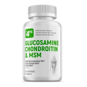 all4ME Nutrition Glucosamine Chondroitin & MSM 90 таб.