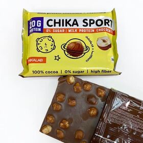 CHIKALAB ChikaSport Шоколад молочный с фундуком 100 грамм