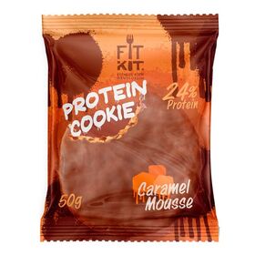 FITKIT Protein chocolate cookie Протеиновое шоколадное печенье 50 гр.