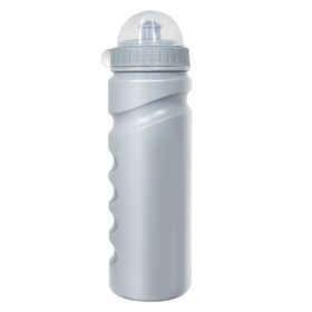 Бутылка для воды Be First БЕЗ ЛОГОТИПА (75NL-GRAY) 750 мл, серая с крышкой