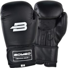 Перчатки боксерские BoyBo Basic, BBG100, черные