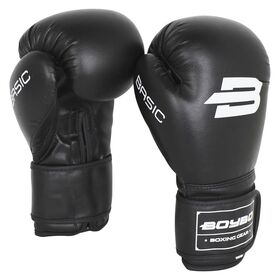 Перчатки боксерские BoyBo Basic, BBG100, черные