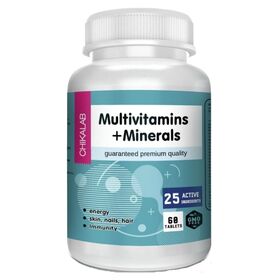 CHIKALAB Multivitamins and Minerals 60 таб.