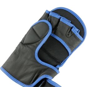 Перчатки ММА BoyBo Wings черно-синии