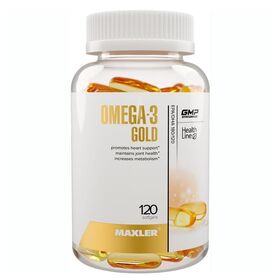 Maxler Omega-3 Gold (USA) 120 капсул