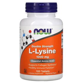 NOW L-Lysine 1000 мг 100 таблеток