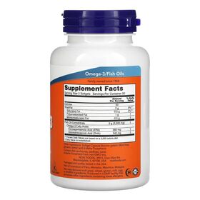NOW Omega-3 1000 мг 100 мягких капсул