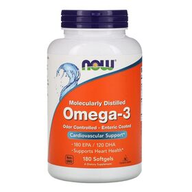 NOW Omega-3 1000 мг 180 мягких капсул