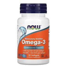 NOW Omega-3 1000 мг 30 мягких капсул
