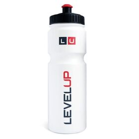 Бутылка для воды Water Bottle 750 мл (Логотип Level Up) белая 750 мл