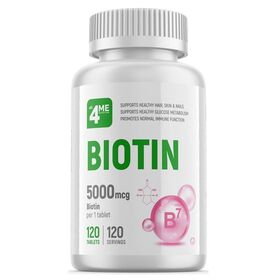 all4ME Nutrition Biotin 5000 мкг 60 таб.