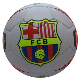 Мяч футбольный FCB №5 orange