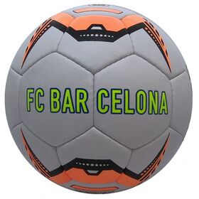 Мяч футбольный FCB №5 orange