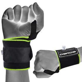 Суппорт запястья BoyBo BWS305, черно-зеленый