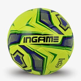 Мяч футбольный INGAME PORTE hybrid technology, №5 желто-синий IFB-226
