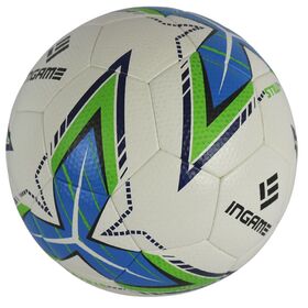 Мяч футбольный INGAME Stills, №5 Зелено-Голубой