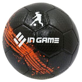 Мяч футбольный INGAME UNDERGROUND, №5 черно-оранжевый