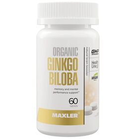 Maxler Ginkgo Biloba Organic 60 таблеток