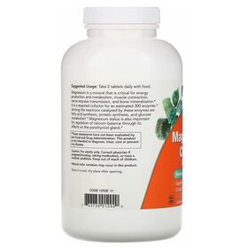 NOW Magnesium Citrate 200 мг 250 таблеток
