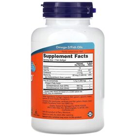 NOW Ultra Omega 3-D 90 рыбных капсул