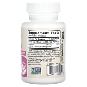 Jarrow Formulas Vegan Biotin 5000 мкг 100 веган капсул