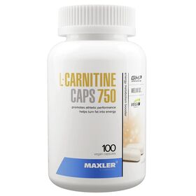 Maxler L-Carnitine Caps 750 мг 100 веган капсул