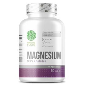 Nature Foods Magnesium Glycinate 400 мг + B6 90 капсул
