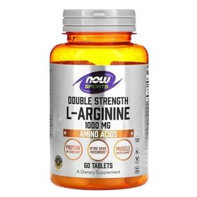 NOW L-Arginine 1000 мг 60 таблеток