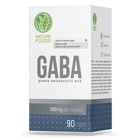 Nature Foods GABA 500 мг 90 капсул