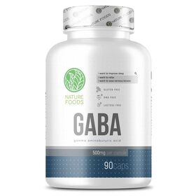 Nature Foods GABA 500 мг 90 капсул