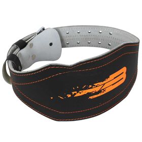 Пояс тяжелоатлетический BoyBo "Fire" BBW600, иск. кожа, черный