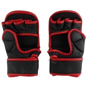 Перчатки ММА BoyBo Wings BBGL-26 Flex, черно-красные