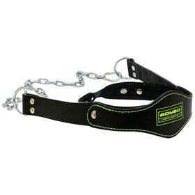 BoyBo Тяги для головы с цепью для тренировок мышц шеи BD230, кожа