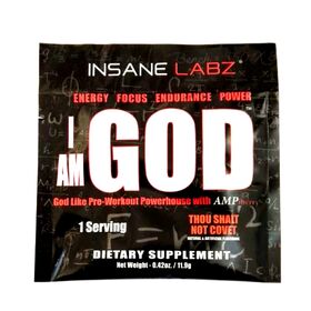 Insane Labz I AM GOD! пробник 1 порция