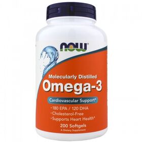 NOW Omega-3 1000 мг 200 капс.