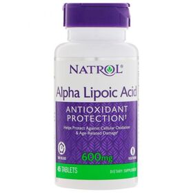 Natrol Alpha Lipoic Acid 600 мг 45 капс.