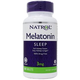Natrol Melatonin Time Release 3 мг 100 таб.