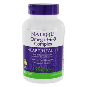 Natrol Omega 3-6-9 Complex 1200 мг 60 капс.