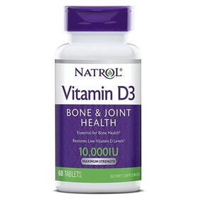 Natrol Vitamin D3 10000 IU 60 таб.