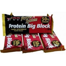 Power System 50% Protein Big Block Протеиновый батончик 100 гр.