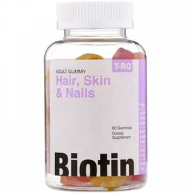T-RQ Adult Gummy Hair Skin & Nails Biotin 60 жев. таб.