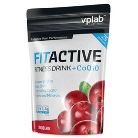 VP Laboratory FitActive Fitness Drink + Q10 клюква 500 гр.