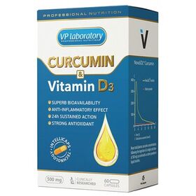 VP Laboratory Curcumin & Vitamine D3 60 капс.